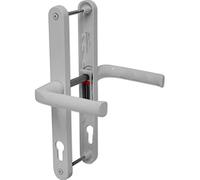 Hoppe uPVC Door Handle London 92PZ 240mm Sprung Double Glazing Pair White
