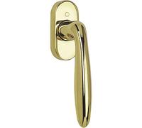 HOPPE Verona-Secustik 11567508 Window Handle 32-42 mm Polished Brass