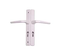 Hoppe White Upvc Door Handle 200mm 199mm Screw Fix 70mm PZ