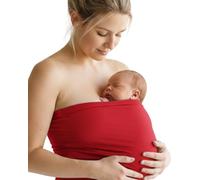 Hoppediz Baby Bonding Top | Sectio Top | Kangaroo Aid | Organic Quality, S, Red