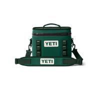 Hopper Flip 8 Soft Cooler in Black Forest Green