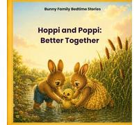 Hoppi and Poppi: Better Together: A Bunny Family Bedtime Story About Teamwork, Kindness, Confidence, and Celebrating What Makes Us Different for Kids Ages 3-6