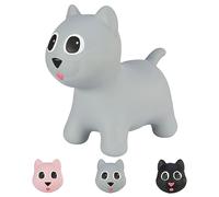 Hoppimals T-TFF-NN162 Tootiny Space Hopper for Children Bouncing Animal from 1 Year and Up Grey