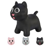 Hoppimals T-TFF-NN163 Tootiny Space Hopper for Kids-Bouncing Animal from 1 Year and Above, Black