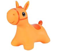 Hoppimals Tootiny Bouncy Animal, Bouncy Horse, Bouncy Toy from 1 Year & Bouncy Toy from 2 Years, Perfect for Gymnastics & Skill for Children, Packed in Gift Box, Includes Pump - Baby Bouncy Orange