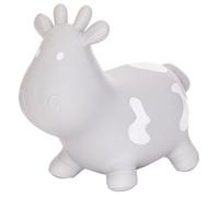 Hoppimals Tootiny Jumping Cow Inflatable Hopper Toy 50cm Grey + Pump