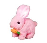 Hopping Bunny Interactive Plush Figures Hopping Robotic Animal Jumping