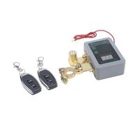 Hoppipola 12V Remote Battery Kill Switch with LED Voltage Display, Automatic Power Cut Off Below 11.8V, Manual Control for Vehicle Safety