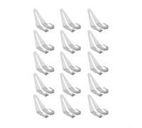 Hoppipola 15pcs Metal Smooth Head Soldering Iron Tips, 45-Degree Triangular Design Plastic Welding Repair on Bumpers, Pipes and Drums