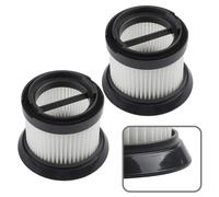 Hoppipola 2 Pack Washable H13 Container Filter Compatible with for GT-SF-VCS-01 for Vacuum Cleaner, Reusable Dust Box Filter Effective Air Purification