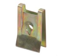 Hoppipola 20 Pcs 6mm Bronze Spring Metal U-Type Clips Car for Door Panel Spire Screw Fasteners(20pcs)