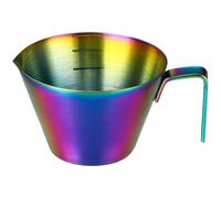 Hoppipola 304 for Stainless Steel Coffee Measuring Cup Made of Iridescent Heat Resistant Silicone for M (Iridescent)