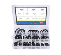 Hoppipola 320Pcs Carbon Steel Wavy Spring Washers Assortment Kit Compression Type Crinkle Washer Set for Electrical Connections and Appliances
