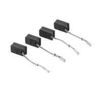 Hoppipola 4Pcs Carbon Brush E64 GWS12-125S GWS12-150SE 1200W Angle Grinder, 6x10x17mm Self-Stop Replacement Parts with Spring