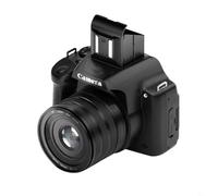 Hoppipola 68MP Point and Shoot Camera, 4K Video Recording with 28X Digital Zoom, 2.8 Inch Flip Screen Vlogging Camera, Type- Rechargeable for Travel, Black(Black)