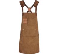 Hoppipola Adjustable Cross Apron Thick Canvas for Men and Women in Various Situations Green