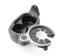 Hoppipola Black ABS Car Cup Holder for 451 2007-2014, Center Console Drink Storage for Replacement Part A4518100370, Easy Install