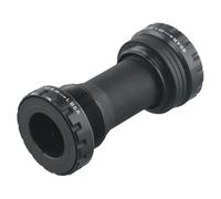 Hoppipola BSA 68-73mm Threaded Bottom Bracket for Hollowtech II Aluminum Alloy Bearing Shell for Shimano XTR, XT and SLX Crankset - Black