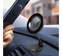 Hoppipola Car Phone Mount with for 360 Rotating Ball Joint, for Heavy Duty Air Vent Dashboard Holder, Non-Slip Silicone Grip for Smartphones, Safe Driving Accessory, Black