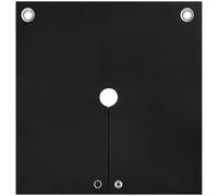Hoppipola Carbon Felt Welding Blanket 1800°for F Resistant, Cut-Out Fireproof Mat Pipe for Insulation, for Spark Shield and Workshop Safety Gear(1 Piece Per Pack:)