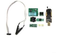 Hoppipola CH341A USB Programmer for BIOS Update with SOP8 Test Clip - for eeprom for Flash Writer 24/25 Series 1.8V Adapter
