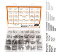 Hoppipola Compression Springs Assortment 304 300 Pieces 23 Sizes for Mini Metal Spring Set for Mechanics DIY Repair Tool Electronics