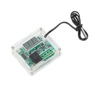 Hoppipola Digital Thermostat Temperature Controller Dc 12v Control Board Red Display Module Temp Control Switch User Friendly Dc 12v Digital Thermostat Switch Board with Red Display