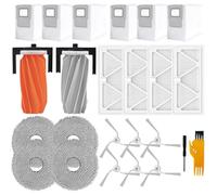 Hoppipola DJI ROMO S/A/P Replacement Parts Kit Main Brush, Side Brush, Filter & Mop Pads - Robot Vacuum Cleaner Accessories