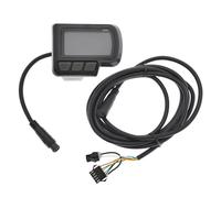 Hoppipola EN06 E-bike LCD Display 24V 36V 48V 6 Pin Control Panel for Electric Bicycle Scooter Shows Speed Power Battery Temperature