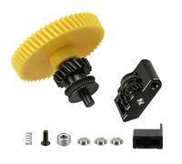Hoppipola Extruder Gear Set Hardened Steel for Bambu Lab P2S 3D Printer, Precision Filament Feed Drive Gear Replacement for ABS, PETG and TPU