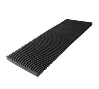 Hoppipola Flexible Flat Bellows Protection for Milling Machines - Dust Cover for CNC Tool Guide and Spindle 170mm