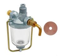 Hoppipola for Fuel Sediment Bowl Assembly 370832R91 with Shut-Off Handle for Farmall H M 350 400 450 I6, Compatible with 300-756 Tractors