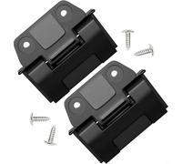 Hoppipola for Igloo Cooler for Replacement Hinges 2-Pack, for Heavy Duty Plastic Latch Kit with Screws, 2-3/4x3-5/8 Inch Black Repair Parts Camping Fishing