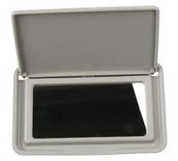 Hoppipola For Mercedes C-Class W202 E-Class W210 Sun Visor Makeup Mirror Cover 1993-2002 Gray Gray