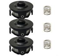 Hoppipola for Replacement Head with Spring for TapGo Models, Bump Feed Spool for DUR181Z DUR141 DUR180Z, 27ft 1.6mm Nylon String(3pc)