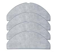 Hoppipola for Replacement Mop Cloths for MiWhole M9 Lite, R1, Eve, for Rook Robot Cleaners, High-Absorbency Microfiber Pads, Hygienic Floor Care, 4 Pack(4 PACK)