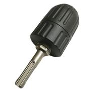Hoppipola for SDS Plus to 1/2-20 UNF Keyless Drill Chuck Adapter, 3-Jaw 2-13mm Clamping for Range with Locking Function Hammer Drills