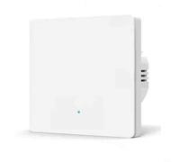 Hoppipola For Tuya for Zigbee 1-Speed Smart Switch without Neutral Conductor Voice Control for Alexa WLAN Light Switch for Smart Life App White (White)