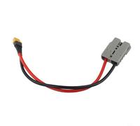 Hoppipola For XT60 Solar Adapter Cable 50 A 600 V for Portable Power Station Solar Module Connection Extension Cable 10AWG 30 cm Waterproof Robust