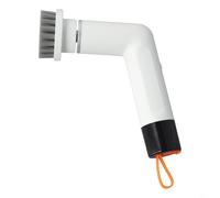 Hoppipola Handheld for Mini Electric for Spin Scrubber, 2000mAh Battery Powered Cleaning Brush with LED Display, 5 Interchangeable Heads for Kitchen Sink and Tub(White)