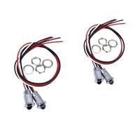 Hoppipola IR Break Beam Sensor 2 Pairs Infrared Photoelectric Sensor 5V DC | Radiation photo sensor for DIY automation, 100 cm range, Tx for rx set (0-100 cm)