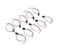 Hoppipola IR Interrupter Beam Sensor 3/5 mm Photoelectric Switch NPN Open (5 mm - 25 cm) Pack of 5