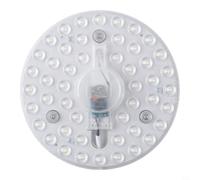 Hoppipola LED Replacement Module for Ceiling Fan, 3-Colour Changeable Light, Energy-Efficient LED Board with Smart Driver, 27 cm/16.5 cm/19 cm Fans (C)