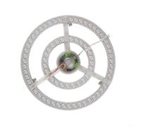 Hoppipola LED Replacement Module for Ceiling Fan, 3-Colour Changeable Light, Energy-Efficient LED Board with Smart Driver, 27 cm/16.5 cm/19 cm Fans (A)