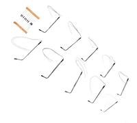 Hoppipola Modern 10cm for Street Light Set for HO OO for Scale Railways, 10 Pack 3V LED Lamp Posts with Resistors for Model Building