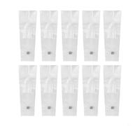 Hoppipola Mushroom Grow Bags 10x35x8cm for PP Cultivation Bags with Filter Mycelial Development Moisture Retention Monotub Setup (10/20/30/50 Pack)(50pcs)