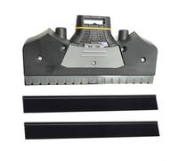 Hoppipola Narrow Suction Nozzle with 2 Replacement Lips for Karcher WV2 WV5 Window Vacuum, 170mm Streak-Free Cleaner Attachment(Grey)