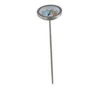 Hoppipola Outdoor Soil Temperature Probe 200mm, 304 for Stainless Steel Compost Thermometer Gauge Gardening, 40-180°for F for Range Monitor(earthworms)