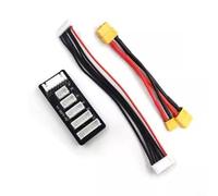 Hoppipola Parallel Charging Board for 2S-6S for Lipo Batteries, Compatible with B6 B6AC for A6 Chargers, with for XT60 and for XT30 Connections, for RC Model Making
