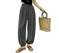 Hoppipola Polyester Jogger Trousers Women's Long Plain Stretch | Polyester, easy care, quick drying, keeps its shape, plain design for all seasons